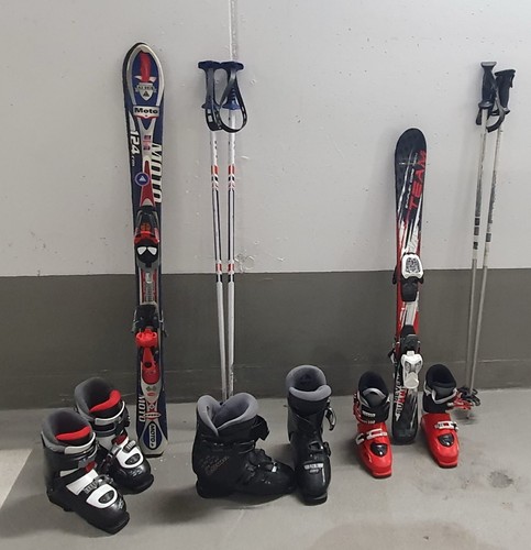 Kinder ski und schuhe - und,