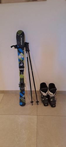 Ski mit skistöcke - , (110