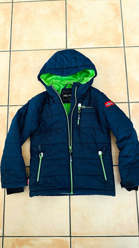 Trollkids kinder skijacke 128 - kinder,